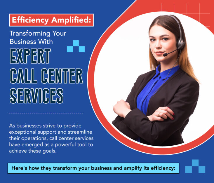 Efficiency Amplified: Transforming Your Business with Expert Call Center Services – An Infographic