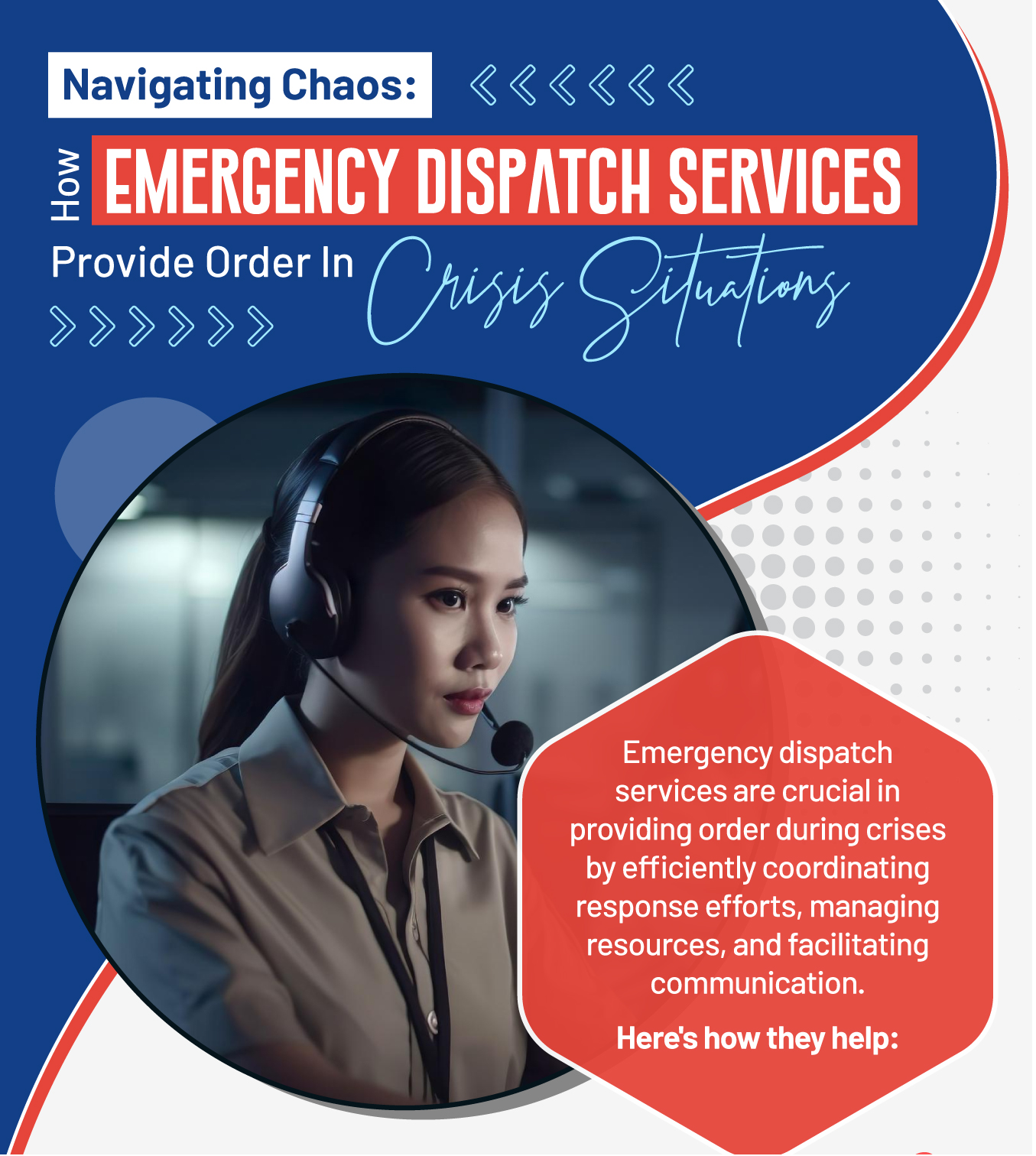 Navigating Chaos: How Emergency Dispatch Services Provide Order in Crisis Situations