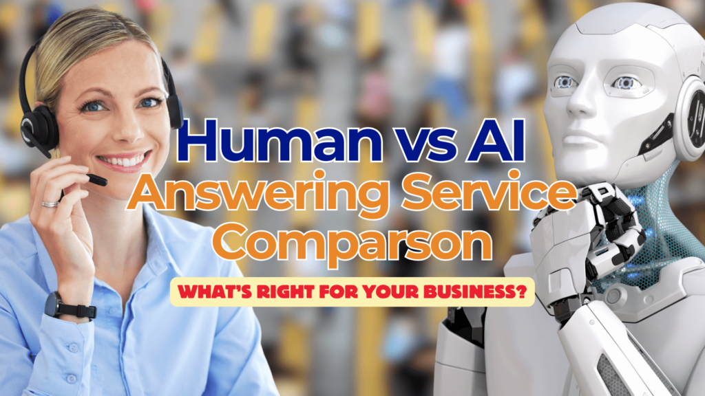 ai answering service vs human answering service