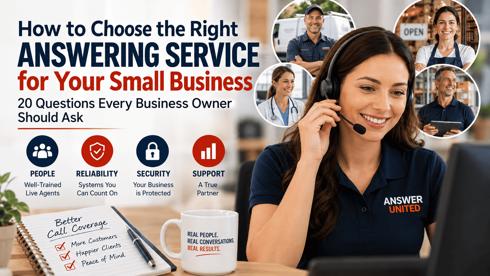How to Choose the Right Answering Service for Your Small Business: 20 Questions Every Business Owner Should Ask